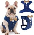 AVERYDAY Dog Tuxedo For Wedding Outfit, Aesthetic Dog Suit and Tie for Birthday, Halloween, Cosplay, Christmas Party, Formal Wear Dog Costumes with Bowtie, Dog Tuxedo for Small Dogs to Large Dogs Male