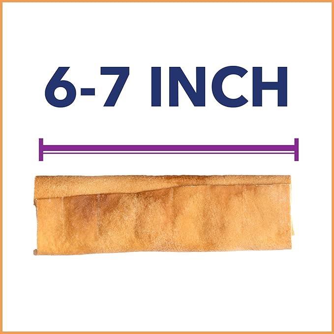 Pet Factory CareChewz Collagen 6-7" Small Wraps Dog Chew Treats - Chicken Flavor, 12 Count/4 Pack