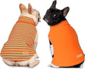 KYEESE 2Pack Dog Sweater Turtleneck Dog Sweaters for Small Dogs Male Stretchy Dogs Clothes Soft Pets Clothes Pullover Pet Sweatshirt Warm Pets Coats Small Pet Sweaters
