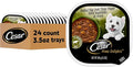 Cesar Home Delights Adult Wet Dog Food, Grilled New York Strip Flavor with Vegetables in Sauce, Wet Food for Dogs, 3.5 oz Tray, 24 Count
