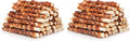 MON2SUN 5 Inch Duck Wrapped Rawhide Dog Treats for Puppy and Small Dogs, Promotes Dental Health, Healthy Snacks 14.11 oz (Pack of 2)