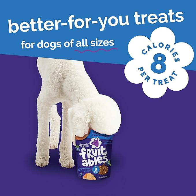Fruitables Pumpkin Dog Treats, Variety Pack Of 5
