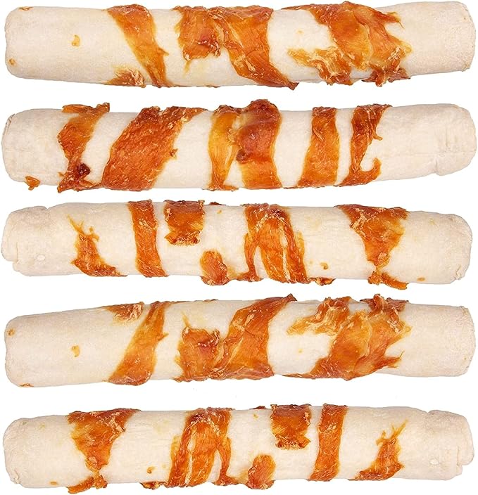 Better Belly Proteins with Real Venison Large Rolls 3 Count, Digestible Rawhide for Dogs, 12.1 Ounce (Pack of 3)