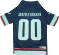 NHL Seattle Kraken Jersey for Dogs & Cats. - Size: Small. Best PET Jersey for The New HOT Ice Hockey Team for Puppies, Large Dogs, Kittens & Large Cats