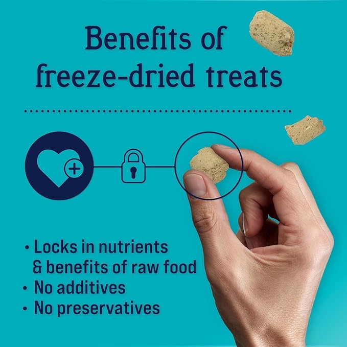 Stewart Freeze Dried Dog Treats, PuffPop Bacon, Egg, and Cheese Recipe, Gluten Free, 5.8 Ounce Resealable Pouch, Made in USA, Dog Training Treats