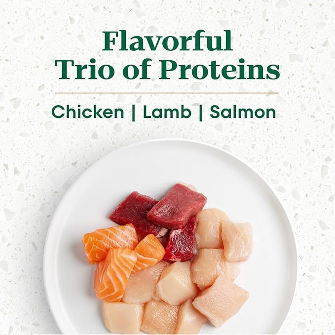 Nutro Ultra Dry Dog Food for Adult Dogs with a Trio of Proteins from Chicken, Lamb and Salmon, 4 lb. Bag
