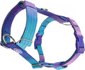 Spark Paws No Pull Dog Harness for Large Dogs, Heavy Duty Dog Harness for Big Strong Breeds, Adjustable, Y Shaped Padded Halter Design with Front Clip - 90s Retro – L
