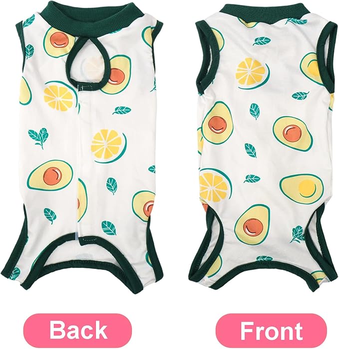 Cat Recovery Suit Cat Onesie for Cats After Surgery, Breathable Cats Surgery Recovery Suit for Female Spay & Abdominal Wounds, Kitten Surgical Onesie Body Suit Anti Licking Cone Alternative