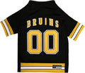 Pets First NHL Boston Bruins Jersey for Dogs & Cats, Small. - Let Your Pet Be A Real NHL Fan!