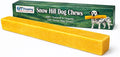 Snow Hill Yak Cheese Dog Chews – Triple XL Monster 13–14 oz / 11–13 in – Organic Natural Himalayan Yak/Cow Milk – Long-Lasting Hard Roke Cheese Chew Treat for Large Breed Dogs