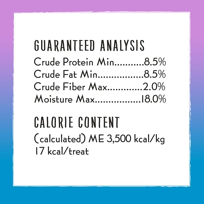 Charlee Bear Bearnola Bites Dog Treats, Blueberry Pie Flavor, 8oz (Pack of 2)