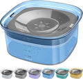 UPSKY 70oz Dog Water Bowl 2L No Spill Dog Bowls Large Capacity Spill Proof Slow Water Feeder, No Splash Dog Bowl Pet Water Dispenser Vehicle Carried Travel Slow Drinking Bowls for Messy Drinkers, Cats