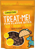 Crazy Dog Treat-Me! Mini Treats: Taco, 4 oz. Bag