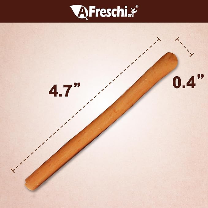 A Freschi srl Chicken Dog Treats, All Natural, Healthy & Easily Digestible, Grain-Free Puppy Chews, Low-Fat, Human Grade Training & Rewards Dog Snacks, Chicken Sticks with Liver, 24 oz Pack