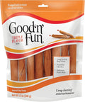 Good ‘n’ Fun Triple Flavor Ribs Chews for All Dogs, 12 Ounces, Treat Your Dog to Long-Lasting Chews Made with Beef Hide, Chicken and Pork Hide