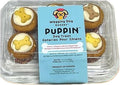 Puppin Mini Cupcake Dog Treat - 6 Pack, Quality Baked Goods for Your Furry Friends, Natural, Soft Cake, Pet Reward, Party Snack