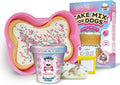 Dog Birthday Cake & Ice Cream Kit – Fluffy, Moist Cake with Pupfetti Sprinkles, Vanilla Flavor Ice Cream, Pink Bone Pan & 24 Candles. All-Natural, Made in USA