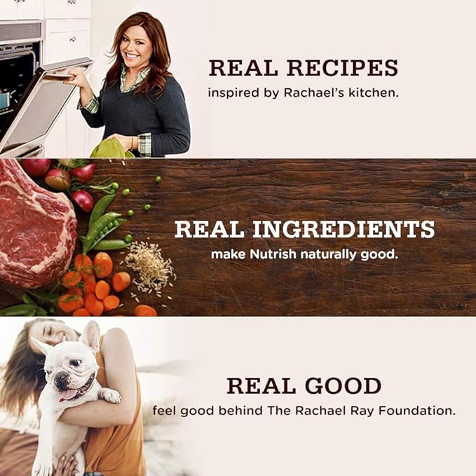 Nutrish Peak Protein Wet Dog Food Variety Pack, High Protein, Grain Free, 3.5oz Cups (Pack of 9), 2 Count (Rachael Ray)