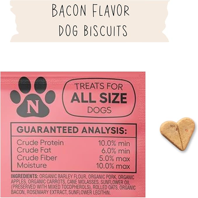 TINY SEED 3-Pack Crunchy Dog Treat Sampler Set. Newman Dog Treats Bundle Includes Turkey & Sweet Potato, Peanut Butter, and Bacon Flavors (10 oz Each), Includes Complimentary Bag Clip.