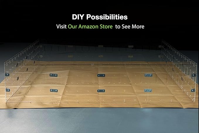 GuineaLoft™ Unrimmed Bottom/Mat (4-Pack) - Works as a Flat Bottom or the Original Mat, 5x2.5ft Flat Sheet, Water-Resistant, Disposable, Cut or Combine for DIY Sizes - Guinea Loft Exclusive