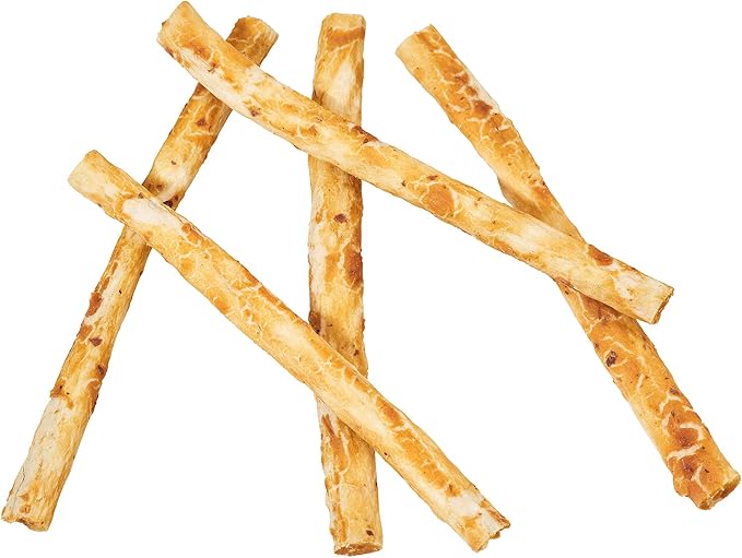 Fieldcrest Farms Nothing to Hide Natural Rawhide Alternative Twist Stix for Dogs - 3 Pack (30 Sticks) Premium Grade Easily Digestible Chews - Great for Dental Health (Peanut Butter, Small Stix)