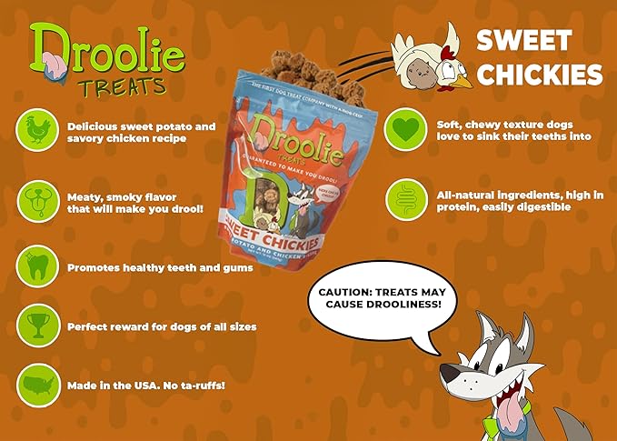 Sweet Chickies Dog Treats, Sweet Potato and Chicken, Soft and Chewy, 12 oz