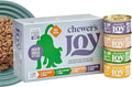 Chewer's Joy Wet Dog Food Small Breed Variety Pack – High-Protein, Natural Pate Canned Food for Adult Dogs - 4 Premium Flavors with Beef, Chicken, Salmon, Rice, Beef & Vegetables - 3oz (Pack of 12)