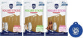 Himalayan Pet Supply Yogurt Sticks Dog Treats in 3 Flavors with Honey: 1 Strawberry, 1 Cranberry & 1 Apple Flavor (3 Bags Total, 5 Sticks/Bag, 4.8 Oz Bags) Plus Shaynanigans Lid