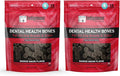 Indigenous Pet Dental Health Bones Regular 2 Pack – Smoked Bacon (17 Ounce x 2) | Grain-Free Dog Chews with Prebiotics & Omegas | Freshens Breath, Supports Digestive, Skin & Coat Health |