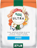 Nutro Ultra High Protein Dry Puppy Food, Chicken, Lamb and Salmon, Dry Dog Food with a Trio of Proteins, 27 lb. Bag