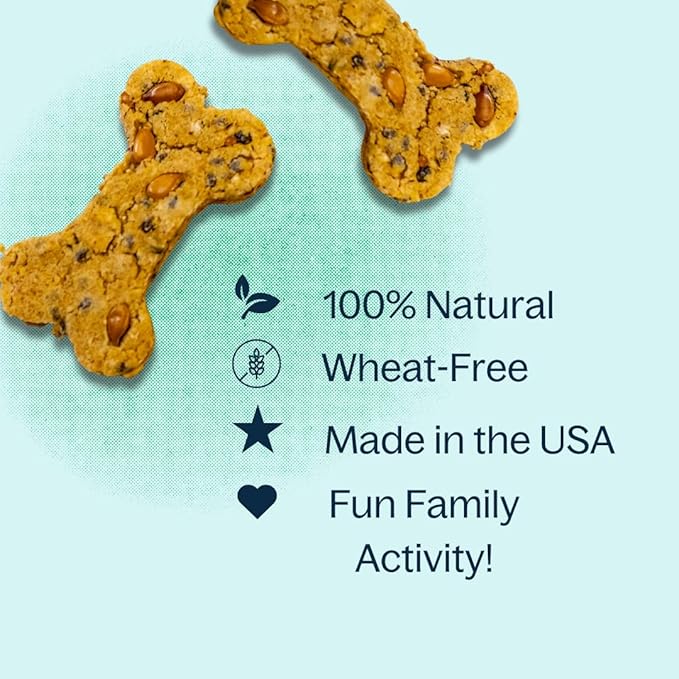 Bake-at-Home Dog Treat Kit Purple Pup Flavor