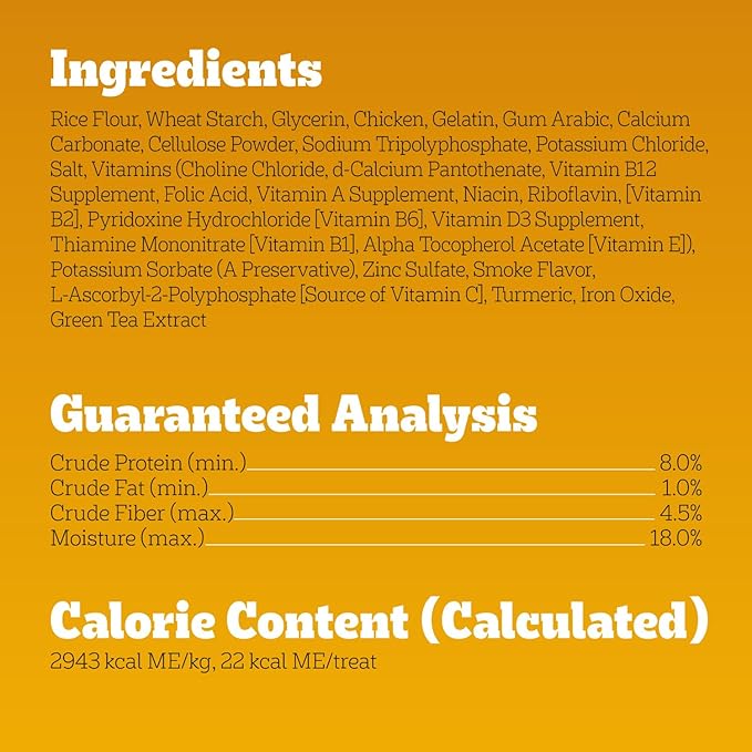 Pedigree Dentastix Dental Chews for Dogs, Small and Toy Breed Dog Treats, Original with Real Chicken, 20.3 oz. Bag (84 Treats Total)