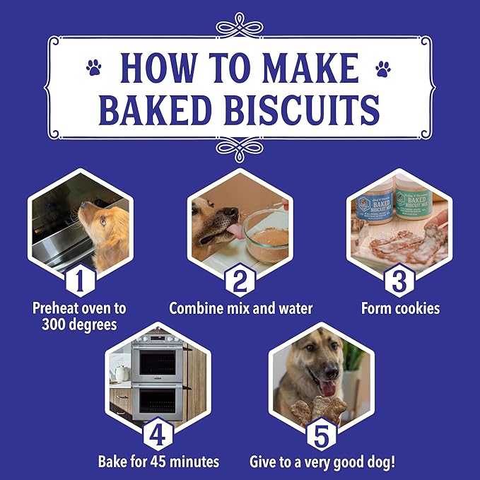 Cooper's Treats Doggie Deluxe Box - Make-at-Home Dog Treat Kit (Contains Four Jars of Treat Mix for Both Frozen and Baked Treats, Plus Lots More Goodies - The Perfect Dog Gift Box!)