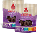 PLATO Pet Treats Real Strips Dog Treats – Lamb – Air-Dried High Protein Dog Treats – Limited Ingredient, Nutrient Dense, No Artificial Flavours– Made in USA – 6 oz