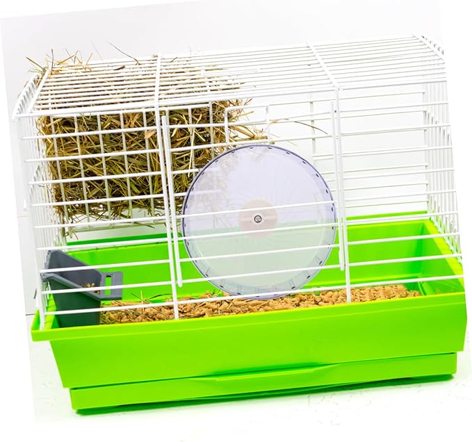UPKOCH Silent Hamster Running Wheel Dual-Bearing Crystal Exercise Wheel for Hamsters Gerbils Hedgehogs and Chinchillas Noiseless 10-inch PET Plaything