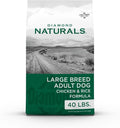 Diamond Naturals Large Breed Adult Dry Dog Food Chicken and Rice Formula with Protein from Real Chicken, Probiotics and Essential Nutrients to Support Balanced and Overall Health in Adult Dogs 40lb