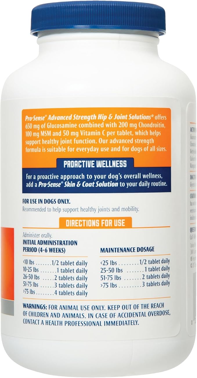 ProSense Pro-Sense P-83065 Advanced Strength Glucosamine Tablets, 60 ct