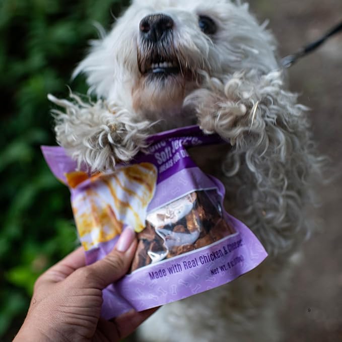 Loving Pets Soft Jerky Dog Treats – Real USA-Sourced Meat Dog Snacks for Training, Puppies & Everyday Reward – Soft, Chewy Dog Treats for Small, Medium & Large Dogs – Wheat & Corn Free