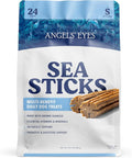 Angels’ Eyes Sea Sticks Multi-Benefit Daily Dog Treats with Brown Seaweed Gut Health & Metabolic Support Grain-Free, Gluten-Free, Plant-Based North Sea Small 24ct