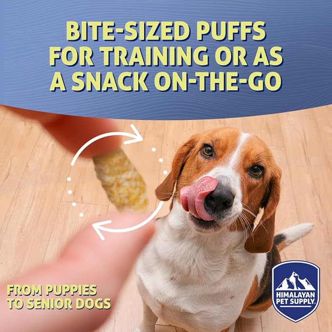 Barkeetos Dog Treats, Crunchy and Cheesy Pet Snacks Made with Real Himalayan Cheese & Chicken, Gluten Free, Grain Free, Lactose Free, Natural Dog Food for All Breeds and Sizes - 3 Pack