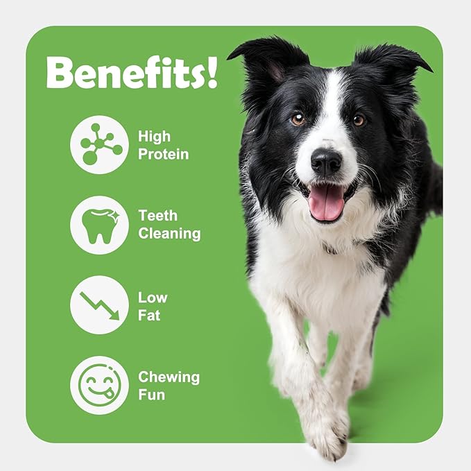 MON2SUN Dog Treats Triple Flavor 9 Inch Chicken Liver Duck and Chicken Wrapped Rawhide Rolls, Teeth Cleaning and Long Lasting Chews for Medium and Large Dogs, 11.1 oz(2 Count)