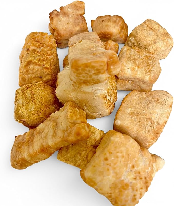 KATHMANDU'S Crunchy Yak Cheese Puff - (6 oz) All Natural & Healthy Dog Treat, Chewy Puffs Training Treats for Dogs | Small Calming Yak Chews
