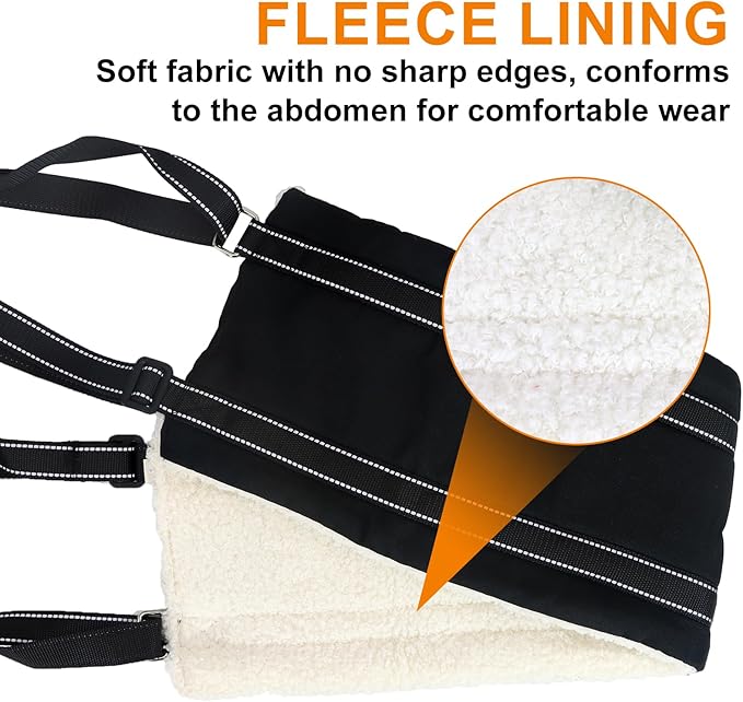 Adjustable Dog Lift Harness Dog Sling Portable Dog Sling for Back Legs Dog Lift Harness for Large Dogs Soft Lift Support and Rehab Harness for Senior,Injured,Disabled Dogs After ACL Surgery (XL)