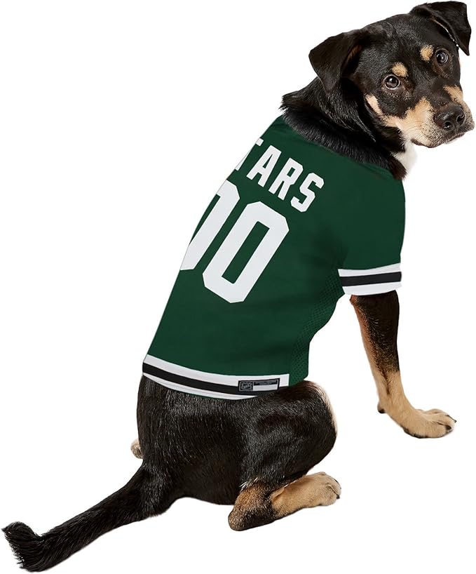 Pets First NHL Dallas Stars Jersey for Dogs & Cats, X-Large. - Let Your Pet Be A Real NHL Fan!