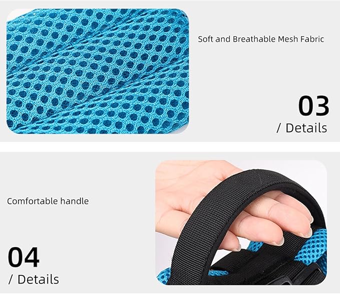 Senior Dog Harness Adjustable Mobility Aid for Disabled Elderly Pet with Quick to Release Soft Padding - L