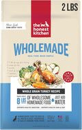 The Honest Kitchen Human Grade Wholemade™ Dehydrated Dog Food, Whole Grain Dog Food, Turkey, 2 lb Bag