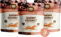 Smart Cookie All Natural Dog Treats - Shrimp & Coconut - Training Treats for Dogs with Allergies, Sensitive Stomachs - Soft Dog Treats, Chewy, Grain Free, Human-Grade, Made in USA - 5oz, Pack of 3