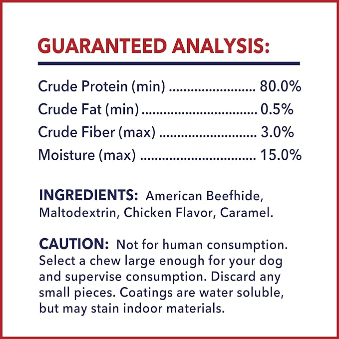 Pet Factory American Beefhide 3-3.5" Mini Rolls Dog Chew Treats - Chicken Flavor, 14 Count/1 Pack