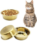 kathson 3pcs Premium Stainless Steel Dog Bowls, Hammered Thickened Metal Dog Bowl Feeding or Water Bowls for Small/Meidum/Large Sized Dogs&Cats Stackable Metal Cat Bowl Dishwasher Safe 5.5 Dia.