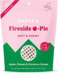 Bocce's Bakery Fireside Apple Pie Treats for Dogs, Wheat-Free Everyday Dog Treats, Made with Real Ingredients, Baked in The USA, Natural Soft & Chewy Cookies, Apples, Cheese & Cinnamon, 6 oz